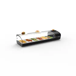 Refrigerated display case for GN trays SHARK 1P SK6