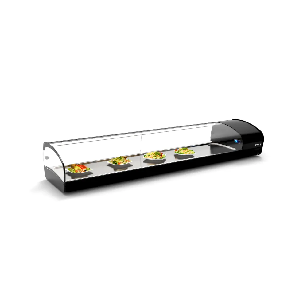 Refrigerated display case for GN trays SHARK 1P SK8P