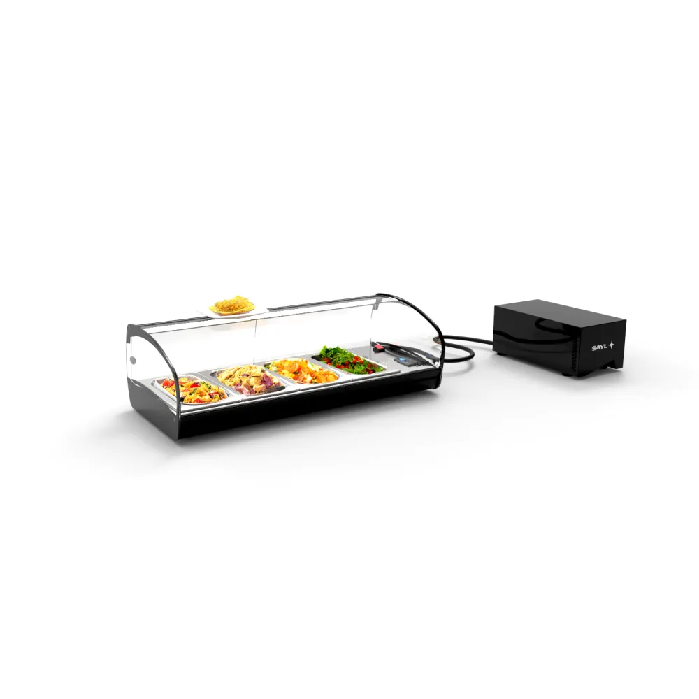 Refrigerated Display Cabinet with Refrigeration Unit SHARK 2P REMOTO SK4GR