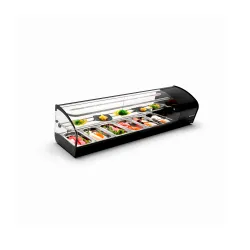 Refrigerated display case for GN trays SHARK SUSHI 2P SK26S
