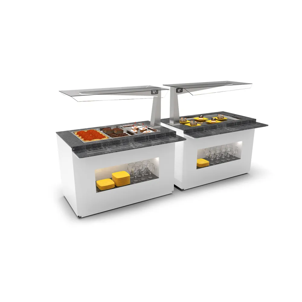 Buffet with heated surface BUS