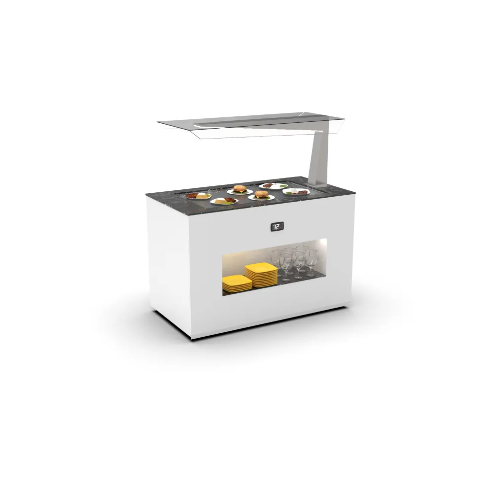 Buffet with heated surface BUSA