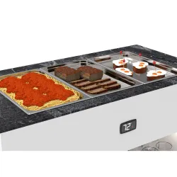 Heated buffet for GN pans BUB65