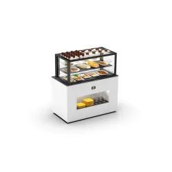 Heated buffet with display case BUF120-50C