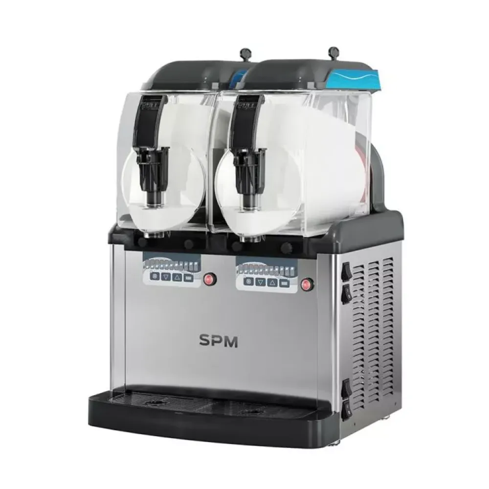 Cold cream-slush dispenser 5+5L GT PUSH 2