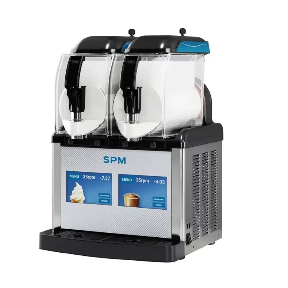 Cold cream-slush dispenser 5+5L GT TOUCH 2
