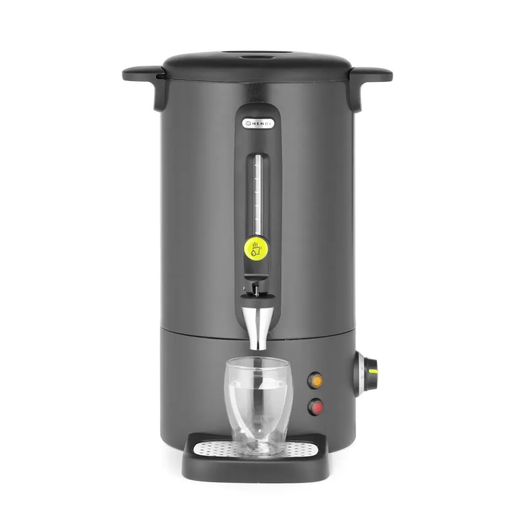 Hot beverage dispenser MATT BLACK 9L, 307x330x(H)450mm