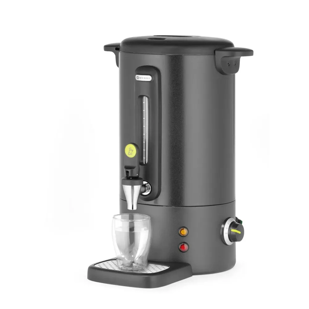 Hot beverage dispenser MATT BLACK 9L, 307x330x(H)450mm