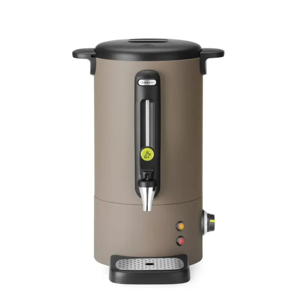 Hot beverage dispenser 9L, grey-brown, 307x330x(H)450mm