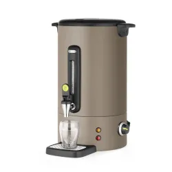 Hot beverage dispenser 14L, grey-brown, 357x380x(H)507mm
