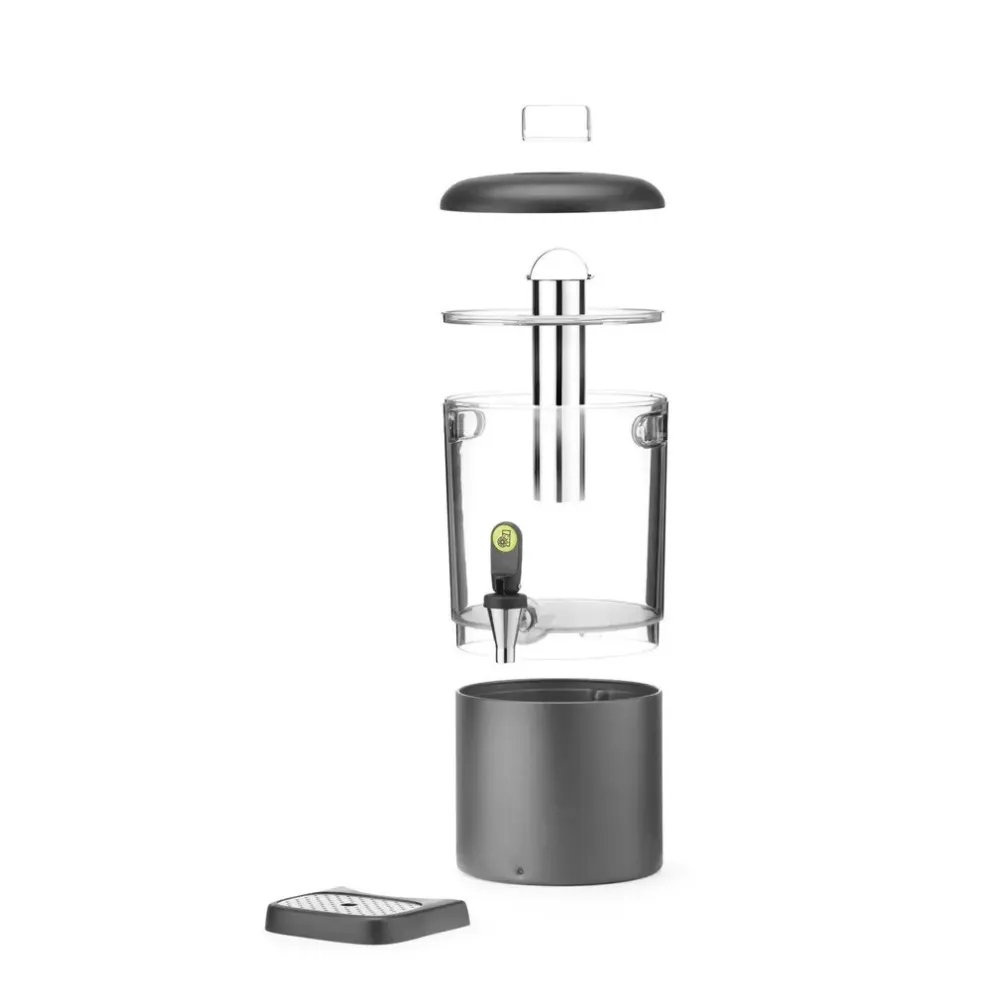 Juice dispenser 4 L, 315x211x(H)431mm, black