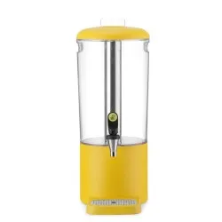 Juice dispenser 8 L, 318×216×(H)532 mm, yellow