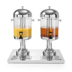 Juice dispenser 8+8 l, 560x350x(H)580mm