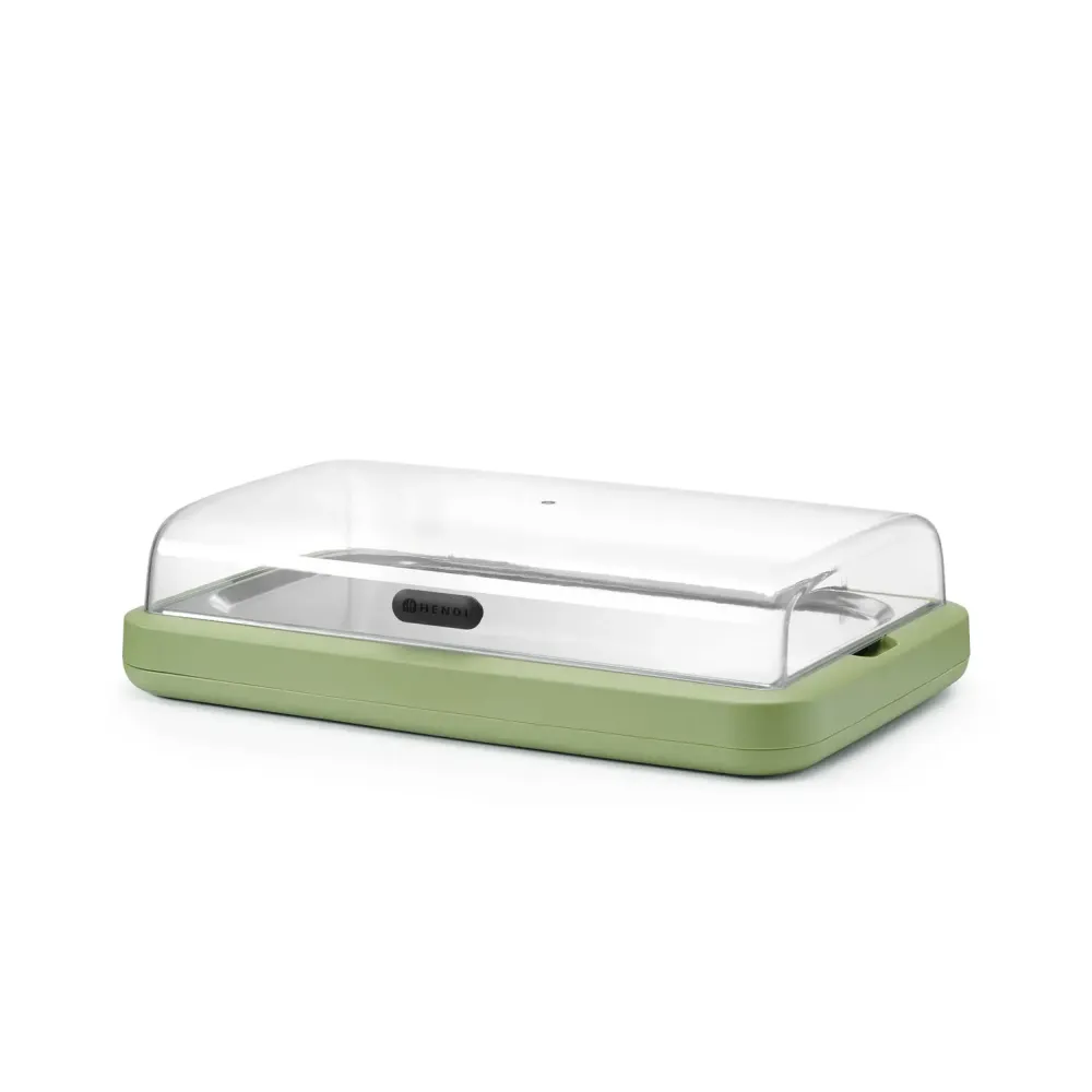 Cold display chafing dish 593×389×(H)147 mm, green