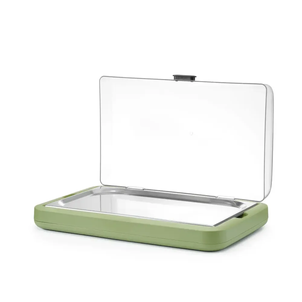 Cold display chafing dish 593×389×(H)147 mm, green