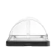 HENDI Cold Display Unit with Roll-Top Lid 460×355×220 mm Black