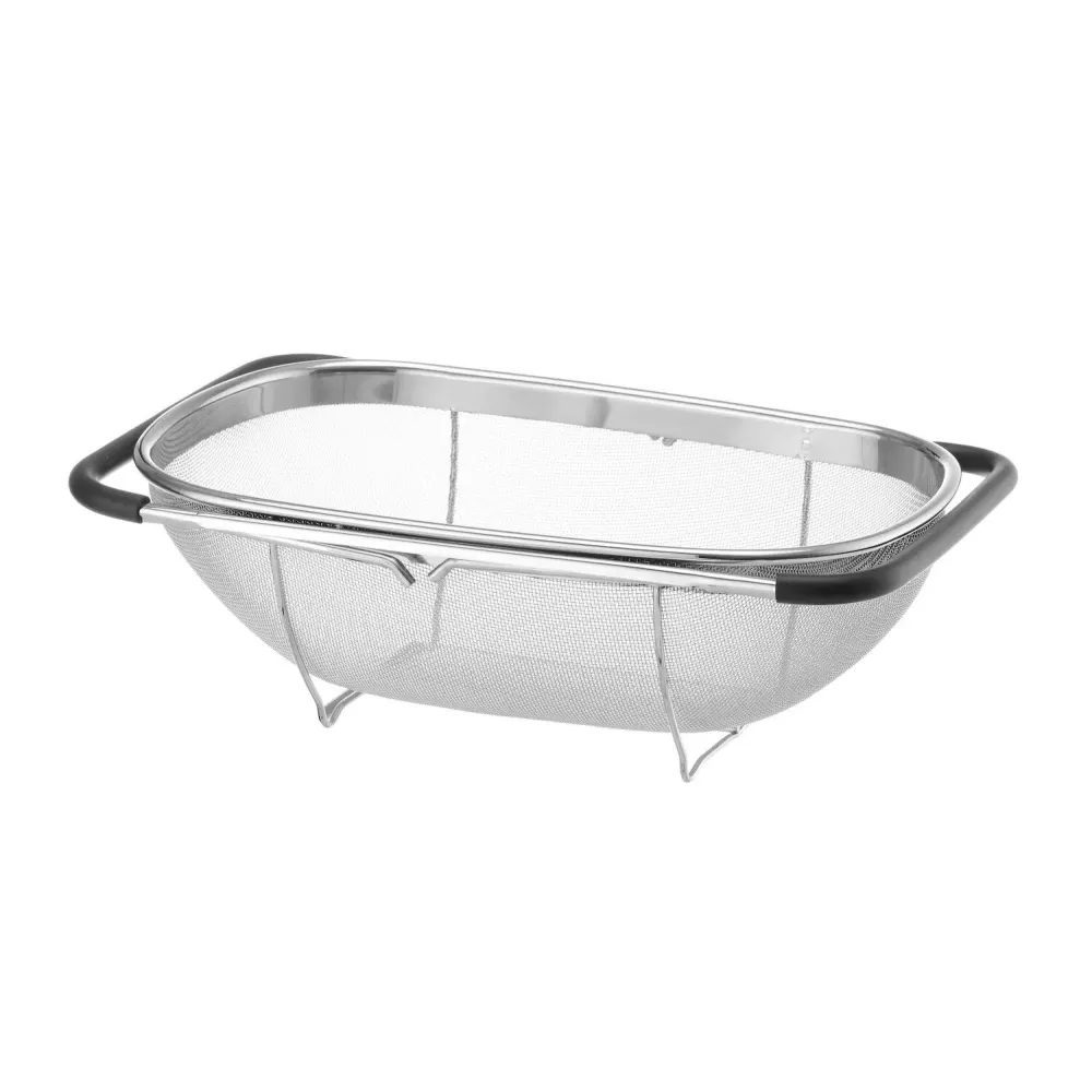 Extendable sink colander 360x240x(H)115mm