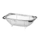 Extendable sink colander 360x240x(H)115mm