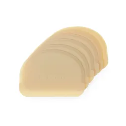 Semi-circular dough scraper – pack of 6, 120 x 88 mm