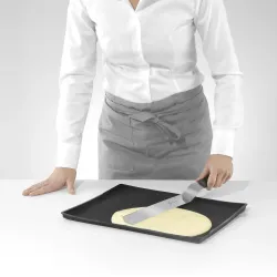 Spatula with curved blade 37x390mm