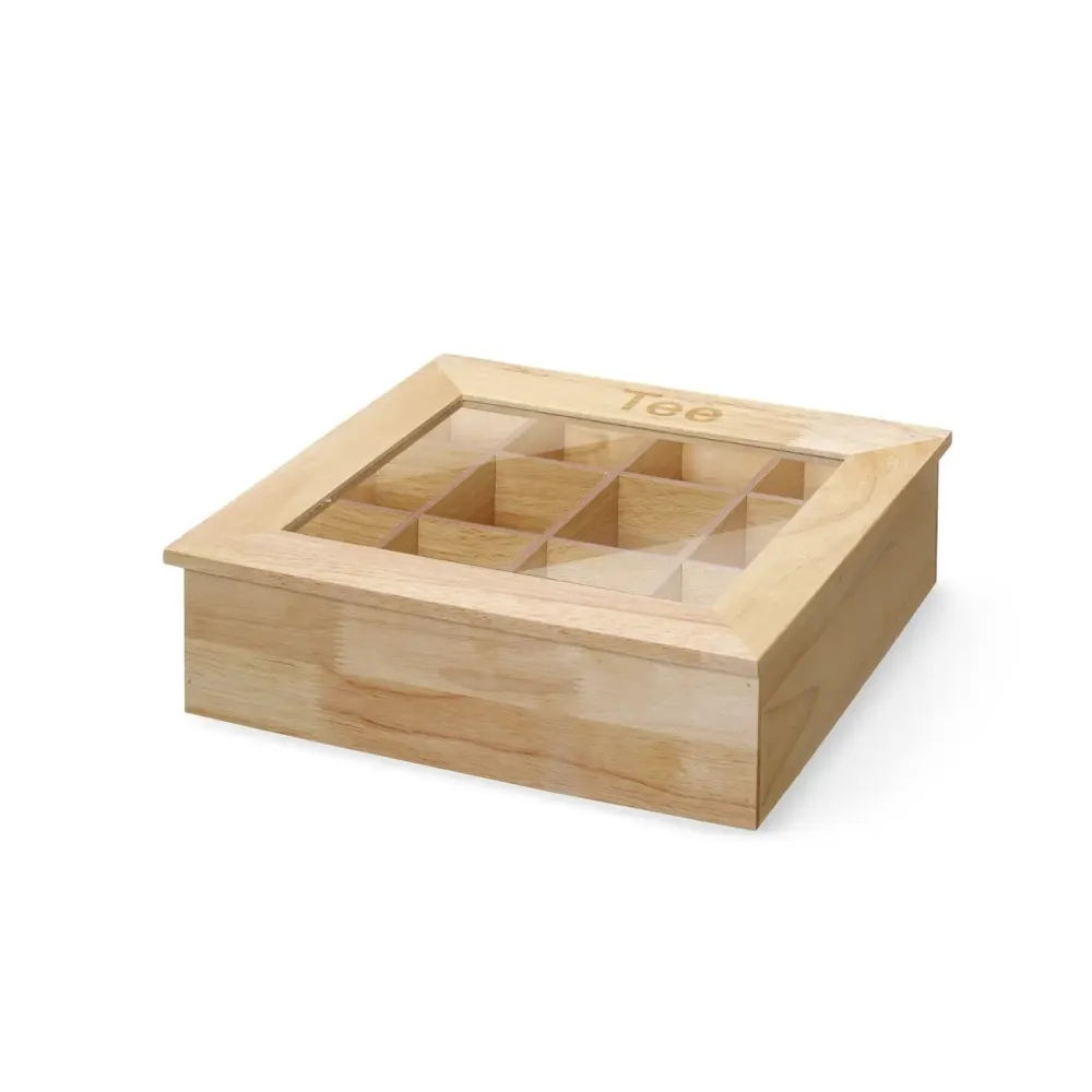 Tea box, 300 x 280 x (H) 90 mm