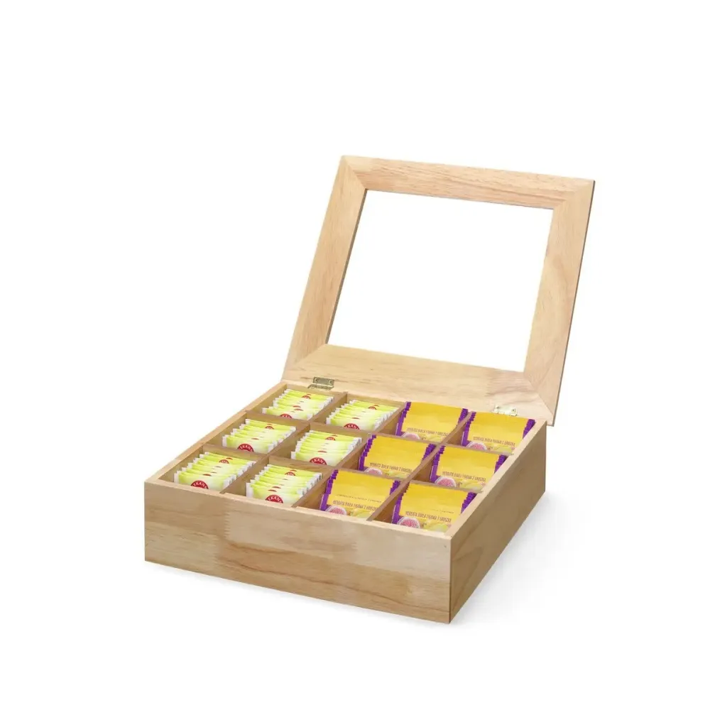 Tea box, 300 x 280 x (H) 90 mm