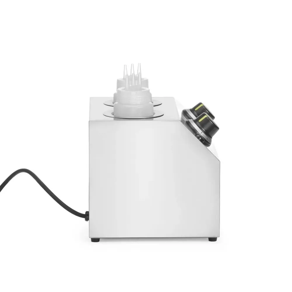 HENDI Twin Sauce Warmer for Professional Use