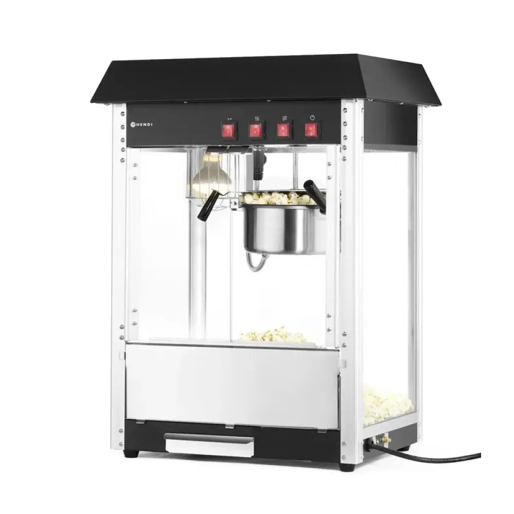 HENDI Black Popcorn Maker for Professional Kitchens