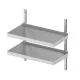 Novameta LSX2-60/40/60 Wall Shelf System with Two Shelves