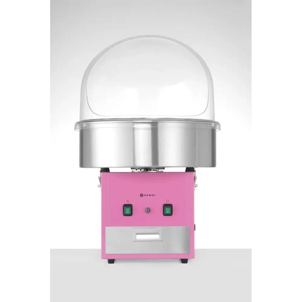 HENDI Pink Cotton Candy Machine for Professional Use