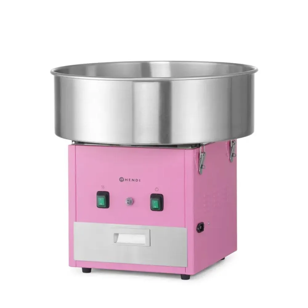 HENDI Pink Cotton Candy Machine for Professional Use