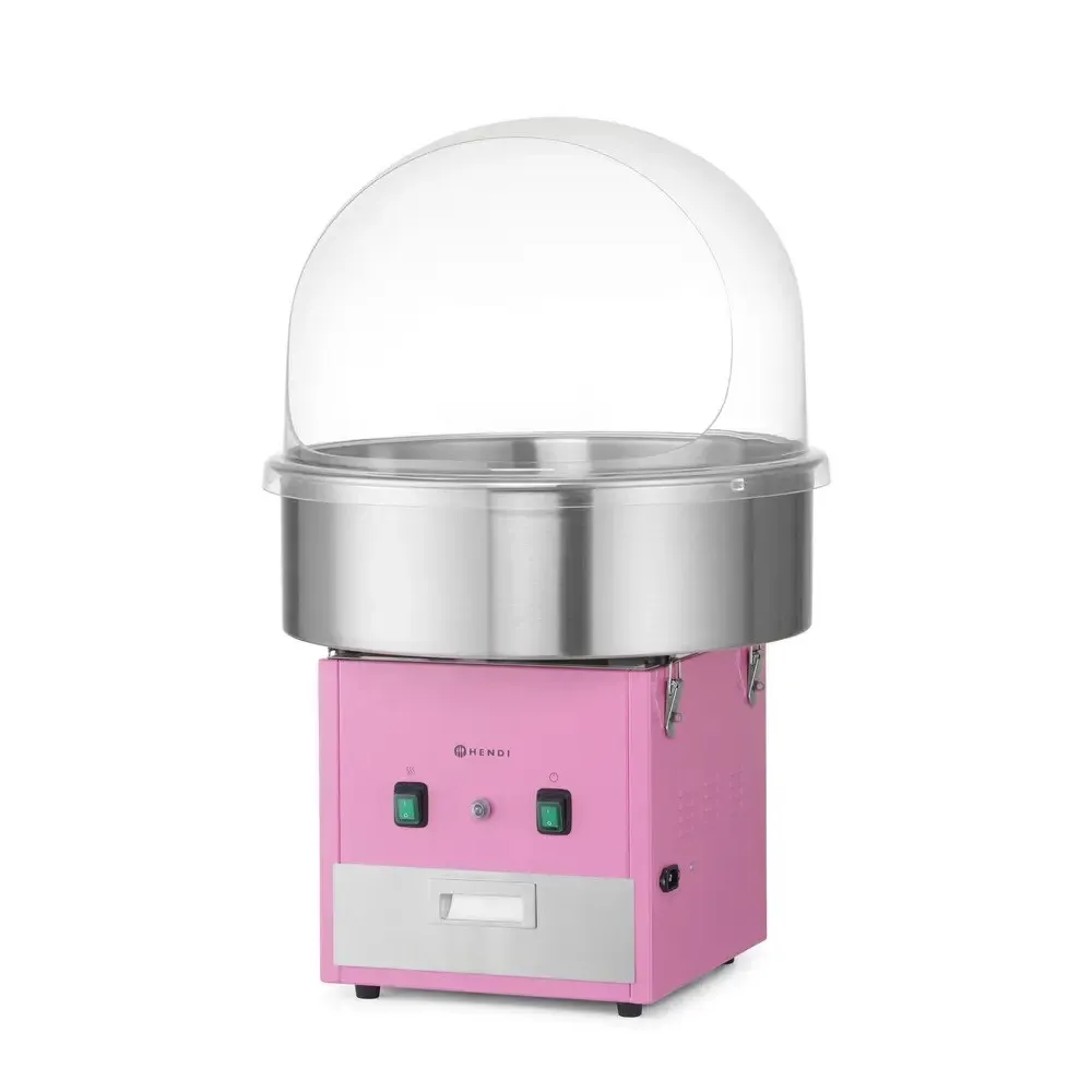 HENDI Pink Cotton Candy Machine for Professional Use
