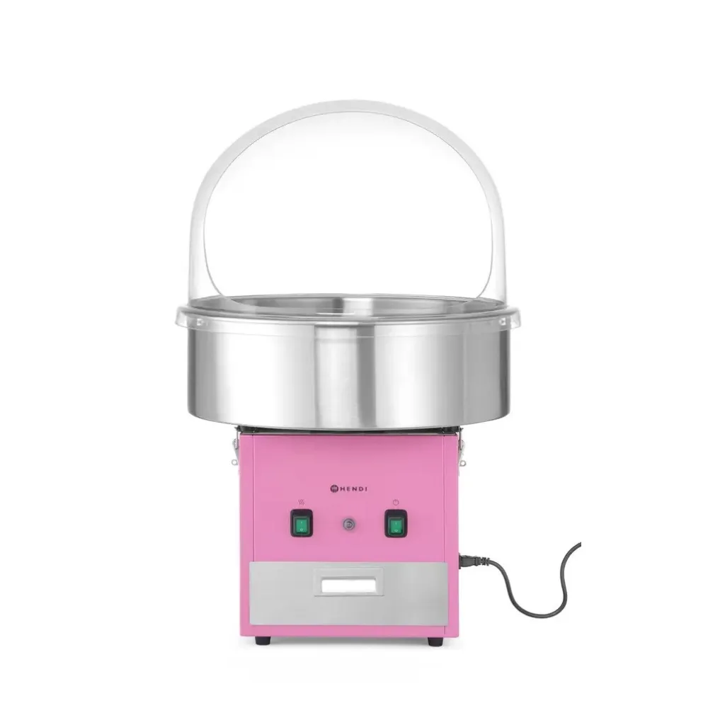 HENDI Pink Cotton Candy Machine for Professional Use