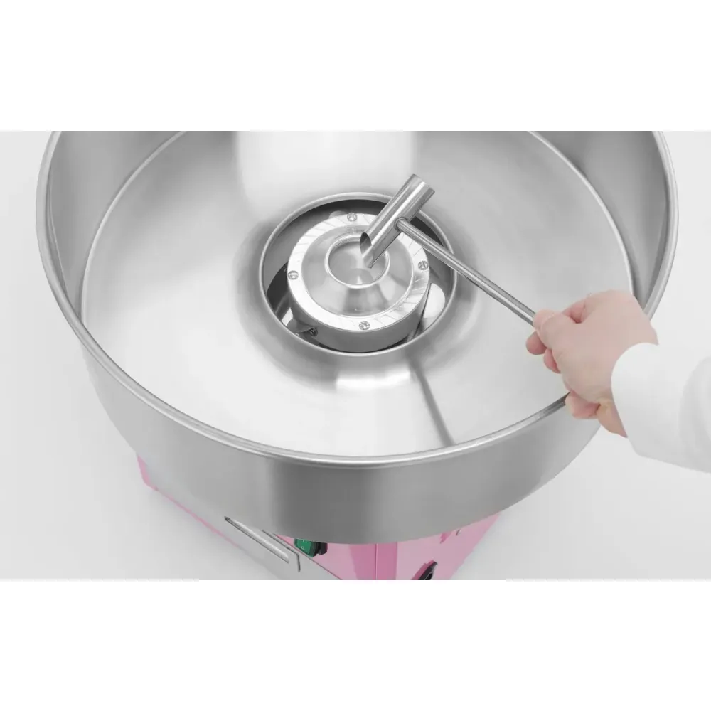 HENDI Pink Cotton Candy Machine for Professional Use