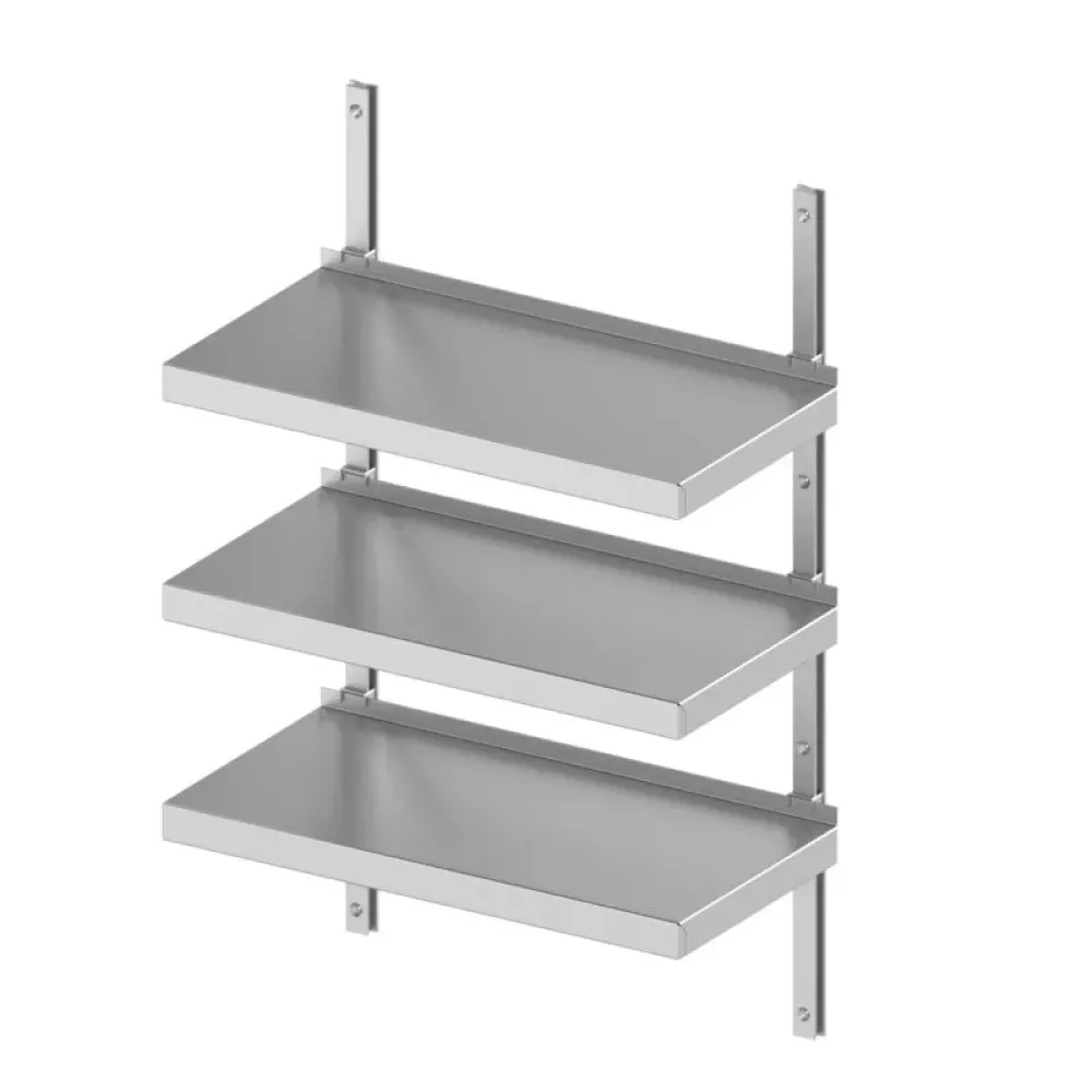 Novameta LSX3-120/50/90 Wall Shelf System with Three Shelves
