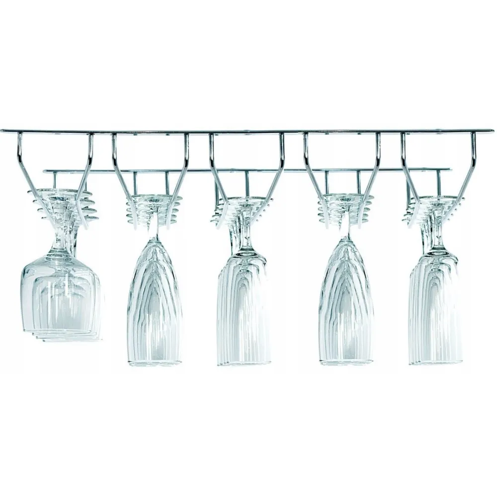 Stalgast Single-Row Glass Holder for Bars and Kitchens