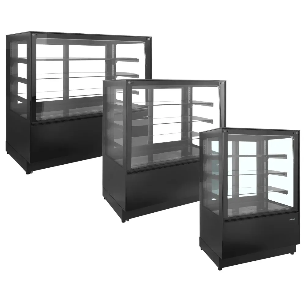 TEFCOLD CTF120B Pastry Display Cabinet with LED Lighting