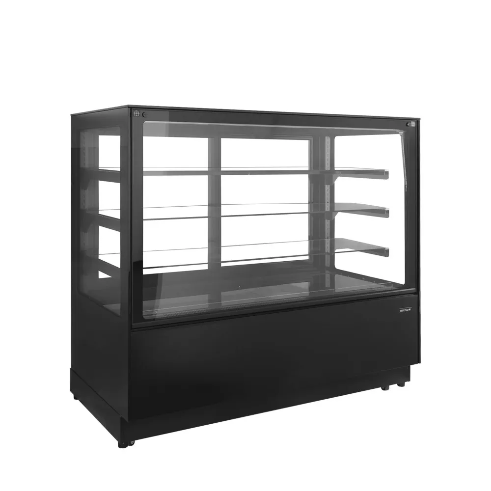 TEFCOLD Pastry Display Cabinet with 3 Glass Shelves CTF150B