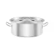 GREDIL 5.5 L Stainless Steel Cooking Pot with Lid