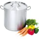 Stalgast 280 mm Stainless Steel Cooking Pot with Lid, 15.4 L