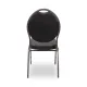 Banquet Chair Eco-leather HERMANLUX in Black