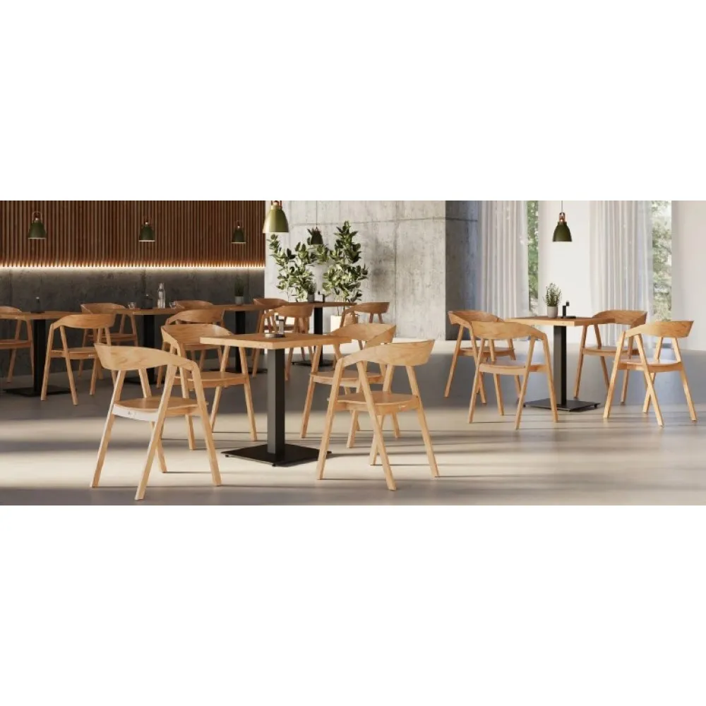 Oak Veneered Countertop 700 x 700 mm
