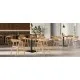 Oak Veneered Countertop 700 x 700 mm