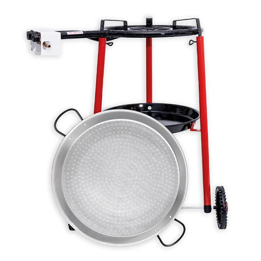 Vaello ECO SET 50 cm Paella Pan with 400 mm Gas Burner