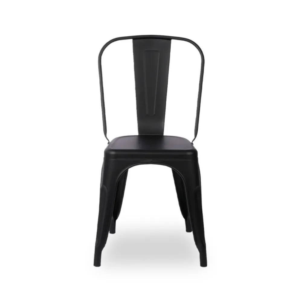 Chair PARIS TOLIX in Black Steel