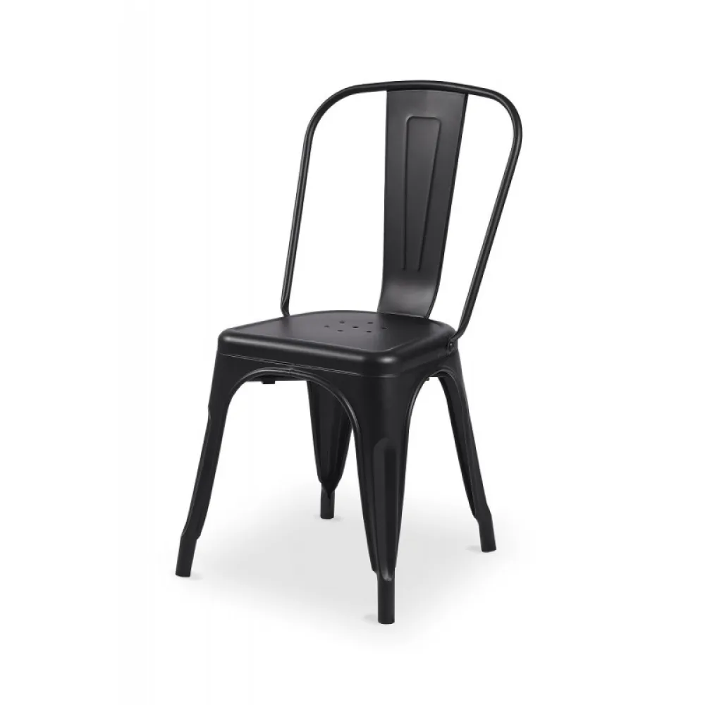 Chair PARIS TOLIX in Black Steel
