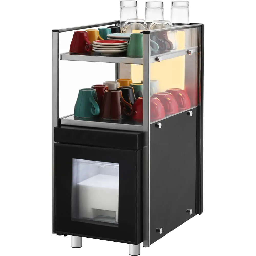 Stalgast Milk Refrigerator with Built-in Cup Warmer 844486