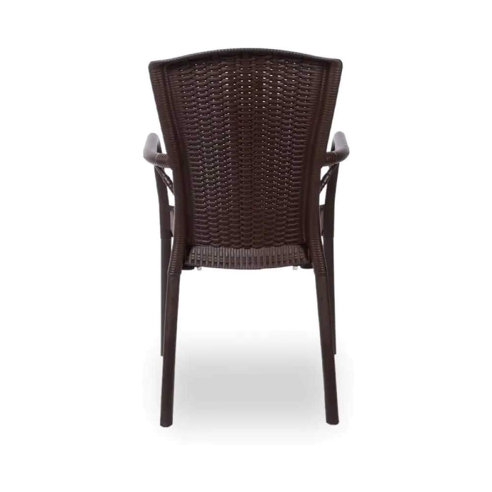 Chair ANDREA 210 in Brown for Professional Outdoor Use