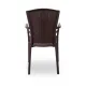 Chair ANDREA 210 in Brown for Professional Outdoor Use