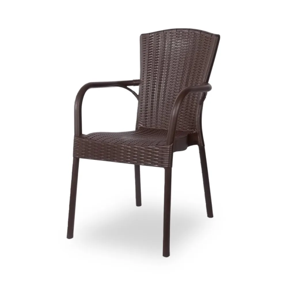 Chair ANDREA 210 in Brown for Professional Outdoor Use